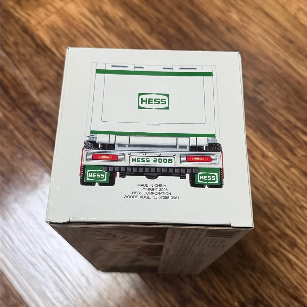Vintage Hess 2008 Toy Truck and Front Loader collectible toy new in box